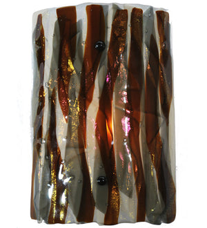Meyda 8"W Metro Fusion Marina Wall Sconce ' 99529