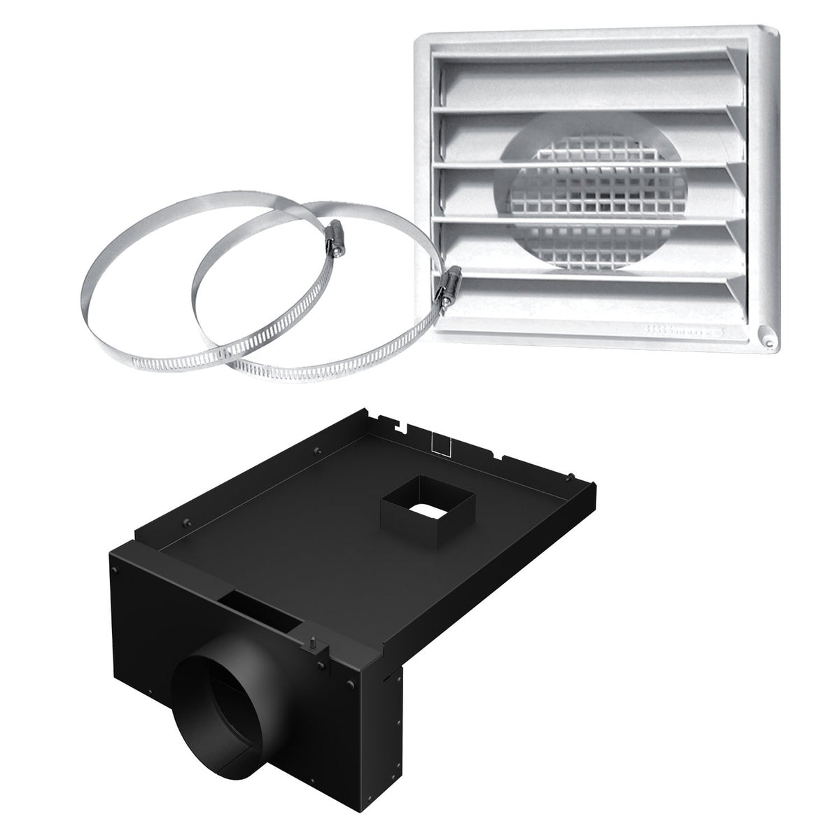 Drolet 5 inch fresh air intake kit AC01216