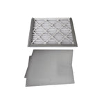 Drolet cardboard frame air filter with support AC01390