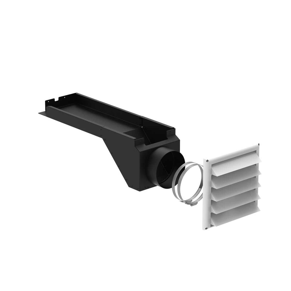 Drolet 5 inch fresh air intake kit AC01422