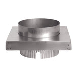 Drolet 6 inch draw collar for wood insert AC02613