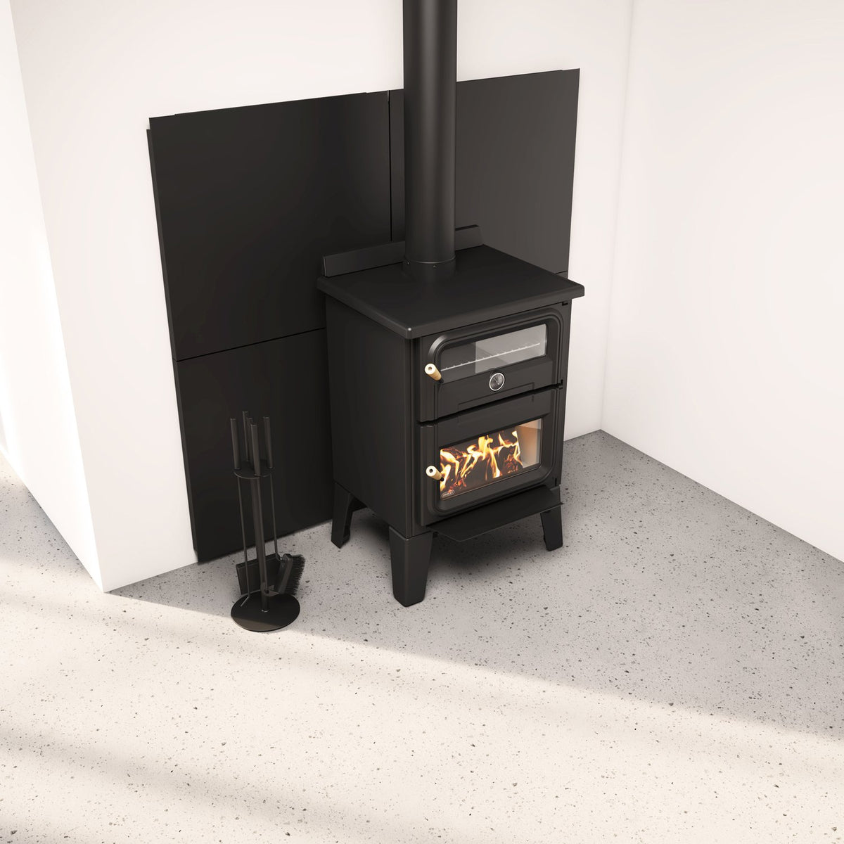 Drolet modular heat shield system AC02765 setup