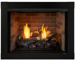 Monessen Attribute 36-inch vent-free firebox with gray liner in room setting