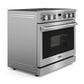 Thor Kitchen 36-Inch Electric Range with 6.0 cu. ft. Convection Oven in Stainless Steel ARE36