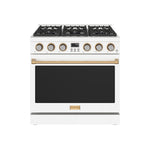 Thor Kitchen 36-Inch Gas Range in White