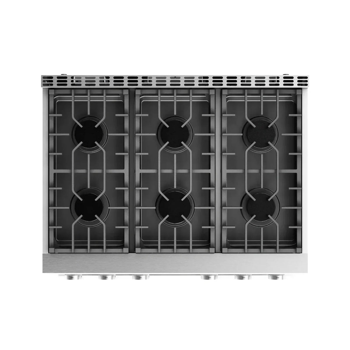 Thor Kitchen 3-Piece Appliance Package - 36-Inch Gas Range, Refrigerator, and Dishwasher in Stainless Steel