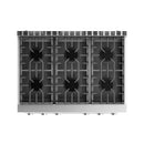 Thor Kitchen 5-Piece Appliance Package - 36-Inch Gas Range, Pro-Style Wall Mount Range Hood, Refrigerator with Water Dispenser, Dishwasher, and Microwave in Stainless Steel