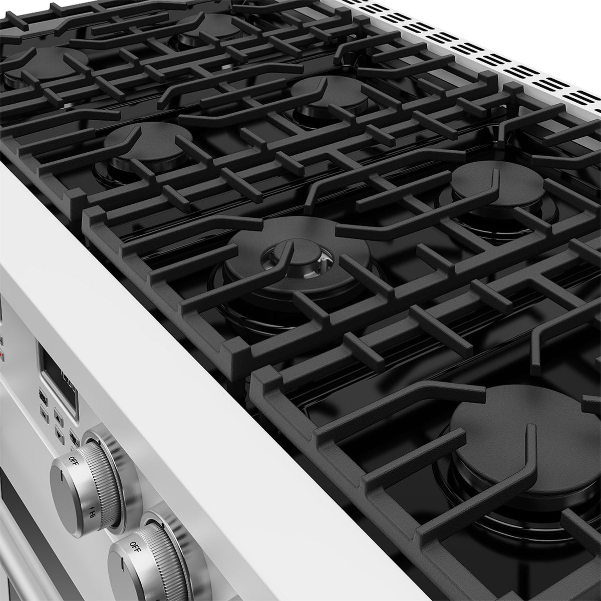 Thor Kitchen ARG48W cooktop close-up