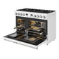 Thor Kitchen ARG48W right angle with ovens open