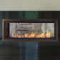 Monessen Artisan 48-inch see-through vent-free fireplace, interior view