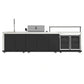 FORNO Rimini Outdoor Kitchen 30-Inch BBQ 62,000 BTU, 4.8 cu.ft. Beverage Center, Stainless Steel Sink, White Countertops FODKT2575WHT - MyBBQDirect