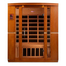 Golden Designs Dynamic Bellagio 3-person Low EMF Under 8MG FAR Infrared Sauna Canadian Hemlock - DYN-6306-02