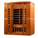 Golden Designs Dynamic Bellagio 3-person Low EMF Under 8MG FAR Infrared Sauna Canadian Hemlock - DYN-6306-02