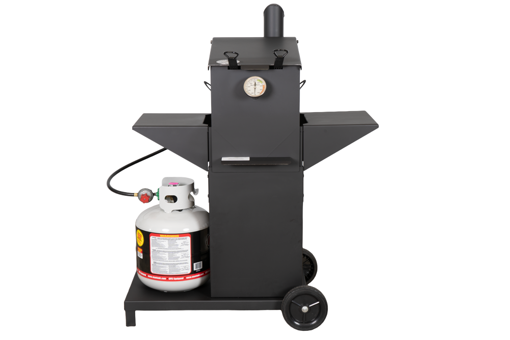 Buck Stove Freedom Fryer 4-gallon propane deep fryer in black