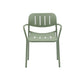 Whiteline Mod Sunset Dining Armchair — DAC2097-LGRN/ALM
