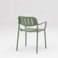 Whiteline Mod Sunset Dining Armchair — DAC2097-LGRN/ALM