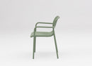 Whiteline Mod Sunset Dining Armchair — DAC2097-LGRN/ALM
