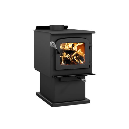 Drolet Escape 1200 N Wood Stove - left side