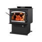 Drolet Heritage wood stove DB03190 right view