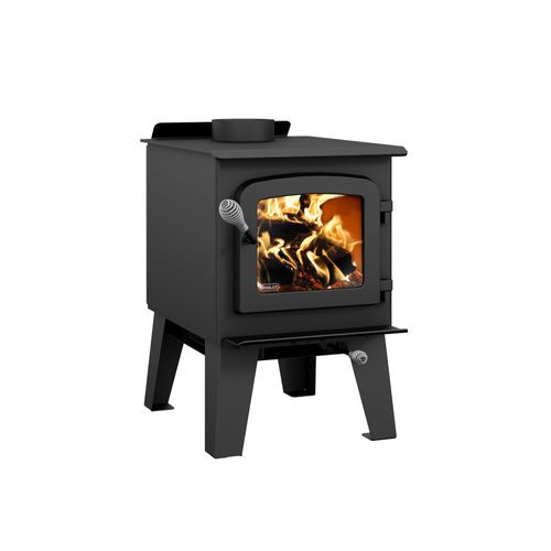 Drolet Spark II N wood stove DB03402 left view