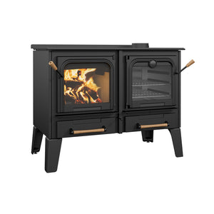 Drolet Chic-Choc cookstove DB04820 left view