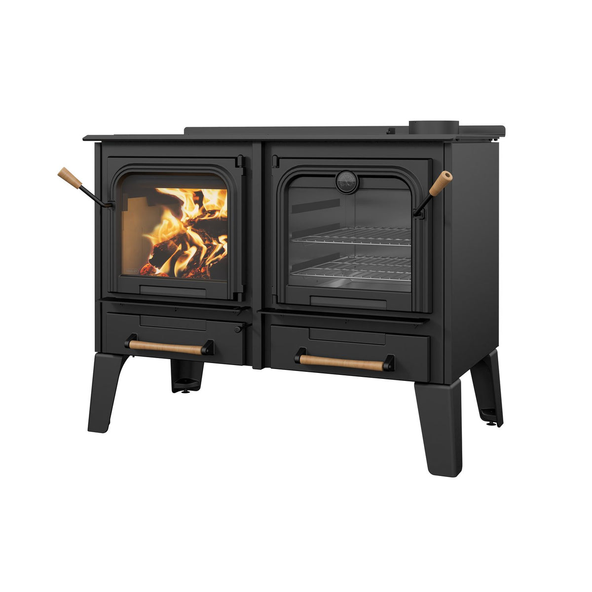 Drolet Chic-Choc cookstove DB04820 right view