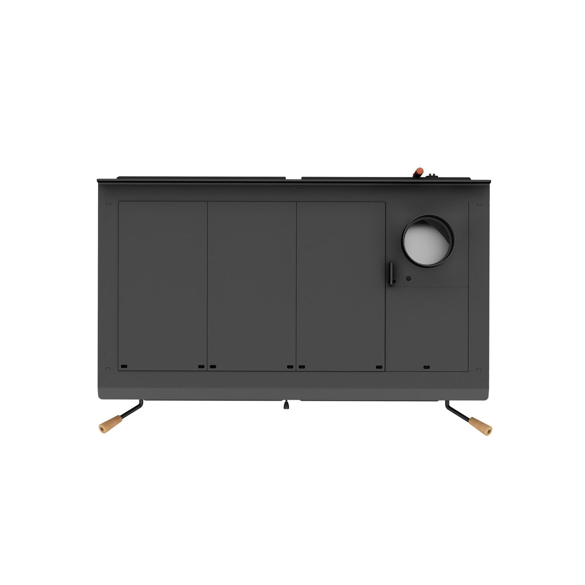 Drolet Chic-Choc cookstove DB04820 top view