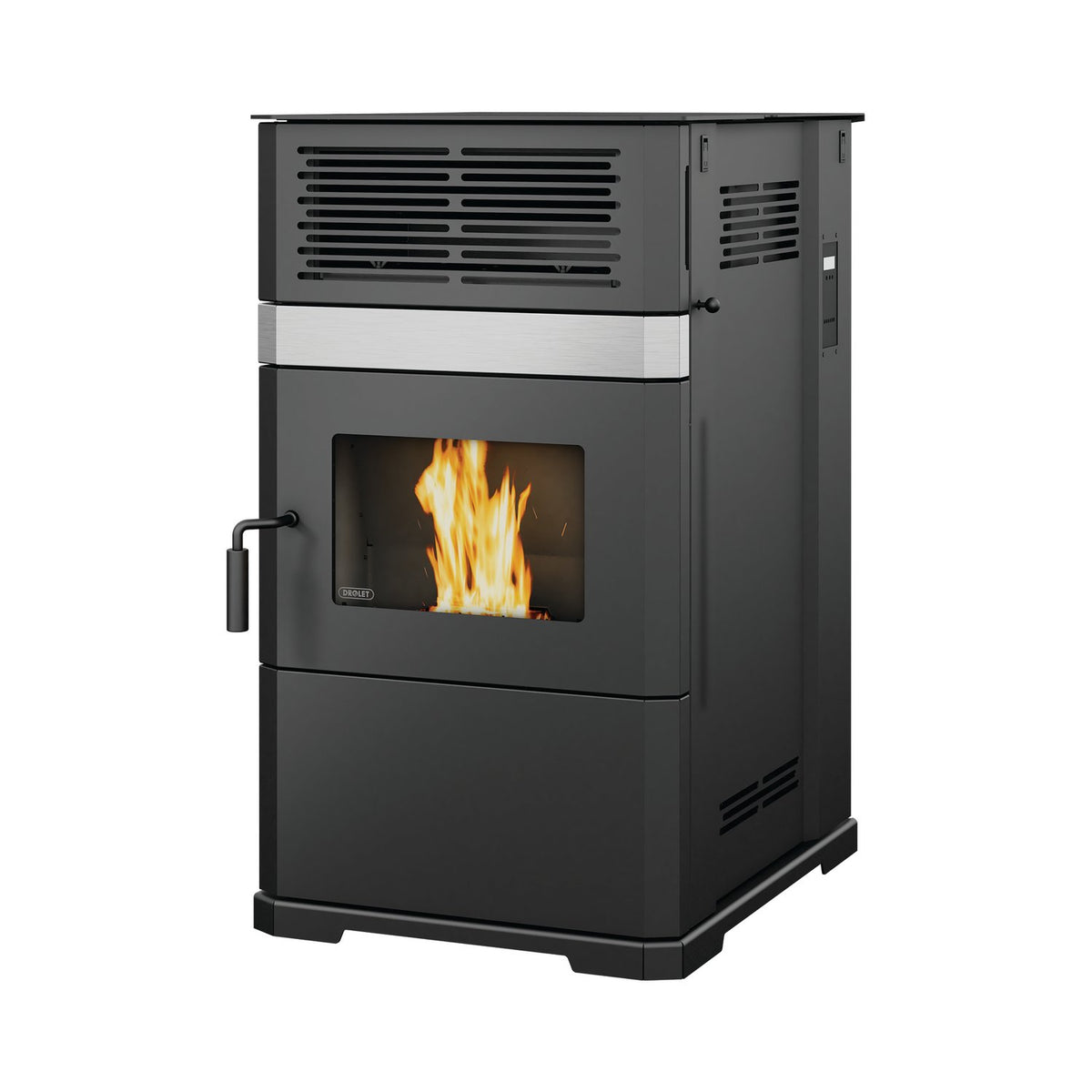 Drolet Eco-65R pellet stove DP00061 right view