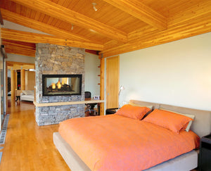 Majestic Designer Series see-through wood fireplace
