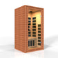 Golden Designs Dynamic "Avila" FAR Infrared Sauna with Hemlock Wood - DYN-6103-01
