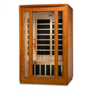 Golden Designs Dynamic San Marino Elite 2-person Ultra Low EMF Under 3MG FAR Infrared Sauna Canadian Hemlock - DYN-6206-01 Elite