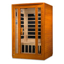 Golden Designs Dynamic San Marino Elite 2-person Ultra Low EMF Under 3MG FAR Infrared Sauna Canadian Hemlock - DYN-6206-01 Elite