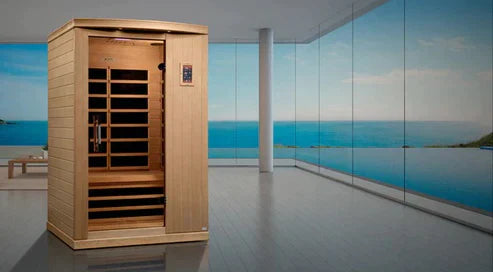 Golden Designs Dynamic Venice Elite 2-person Ultra Low EMF Under 3MG FAR Infrared Sauna Canadian Hemlock - DYN-6210-01 Elite