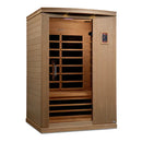 Golden Designs Dynamic Venice Elite 2-person Ultra Low EMF Under 3MG FAR Infrared Sauna Canadian Hemlock - DYN-6210-01 Elite