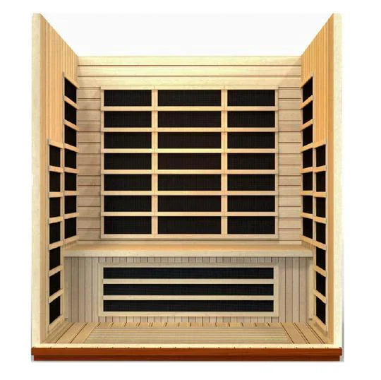 Golden Designs Dynamic "Lugano" FAR Infrared Sauna - DYN-6336-02