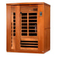 Golden Designs Dynamic Lugano 3-person Ultra Low EMF Under 3MG FAR Infrared Sauna Canadian Hemlock - DYN-6336-02 Elite