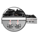 Forno 48″ Gas Rangetop ALTA QUALITA Pro-Style 8 Sealed Brass Burners - FCTGS5751-48