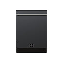 Forno Romano 24-Inch Built-In Dishwasher in Stainless Steel - FDWBI8035-24