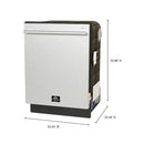 FORNO 3-Piece Appliance Package - 36-Inch Marco Gas Range, French Door Refrigerator, & Dishwasher in Stainless Steel FBDL-009-01CAUS - MyBBQDirect