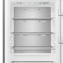 FORNO Maderno 28-Inch Built-In 13.6 Cu. Ft. Convertible Refrigerator in Stainless Steel, Right Swing with Decorative Grill FFFFD1722-32RSG - MyBBQDirect