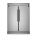 Forno Appliance Package - 48" Dual Fuel Range and 60" Refrigerator with Modern Grill Trim, FBDL-017-03CAUS