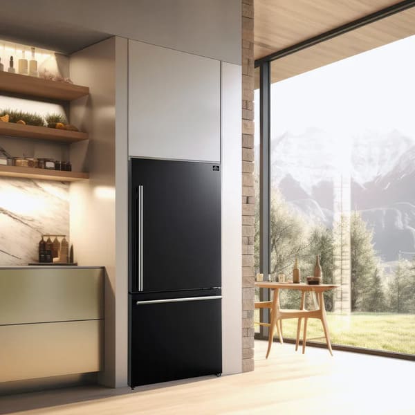 FORNO Milano Espresso Package - 62-Inch, 34.4 cu. ft. Refrigerators with Bottom Freezers - MyBBQDirect