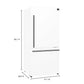 FORNO Milano Espresso Package - 62-Inch, 34.4 cu. ft. Refrigerators with Bottom Freezers - MyBBQDirect