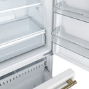 Forno Milano Espresso 31-Inch 17.2 cu. ft. Bottom Freezer Right Swing Door Refrigerator - FFFFD1785-31