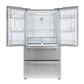 FORNO 2-Piece Appliance Package - 36-Inch Electric Range and 36-Inch French Door Refrigerator in Stainless Steel FBDL-013-08CAUS - MyBBQDirect