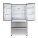 FORNO 2-Piece Appliance Package - 36-Inch Electric Range and 36-Inch French Door Refrigerator in Stainless Steel FBDL-013-08CAUS - MyBBQDirect