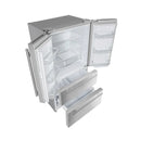 FORNO 2-Piece Appliance Package - 30-Inch Electric Range and 36-Inch French Door Refrigerator in Stainless Steel FBDL-013-03CAUS - MyBBQDirect