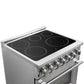 FORNO 2-Piece Appliance Package - 30-Inch Electric Range and 36-Inch Side by Side Refrigerator with Water Dispenser in Stainless Steel FBDL-013-04CAUS - MyBBQDirect