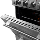 Forno 24″ Loiano Electric Range with 4 Element Burners - FFSEL6069-24