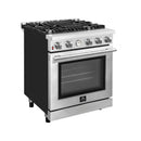 Forno Alta Qualita 30" Pro-Style Freestanding Gas Range - FFSGS6228-30S